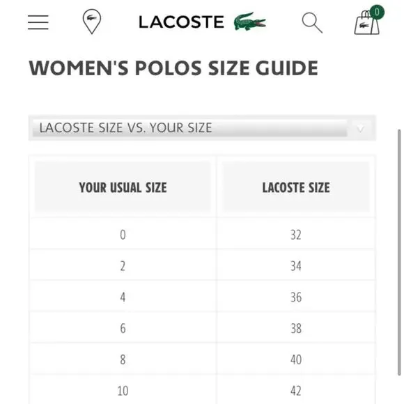 Lacoste women’s coral pink short sleeve polo size 34 - Picture 5 of 5